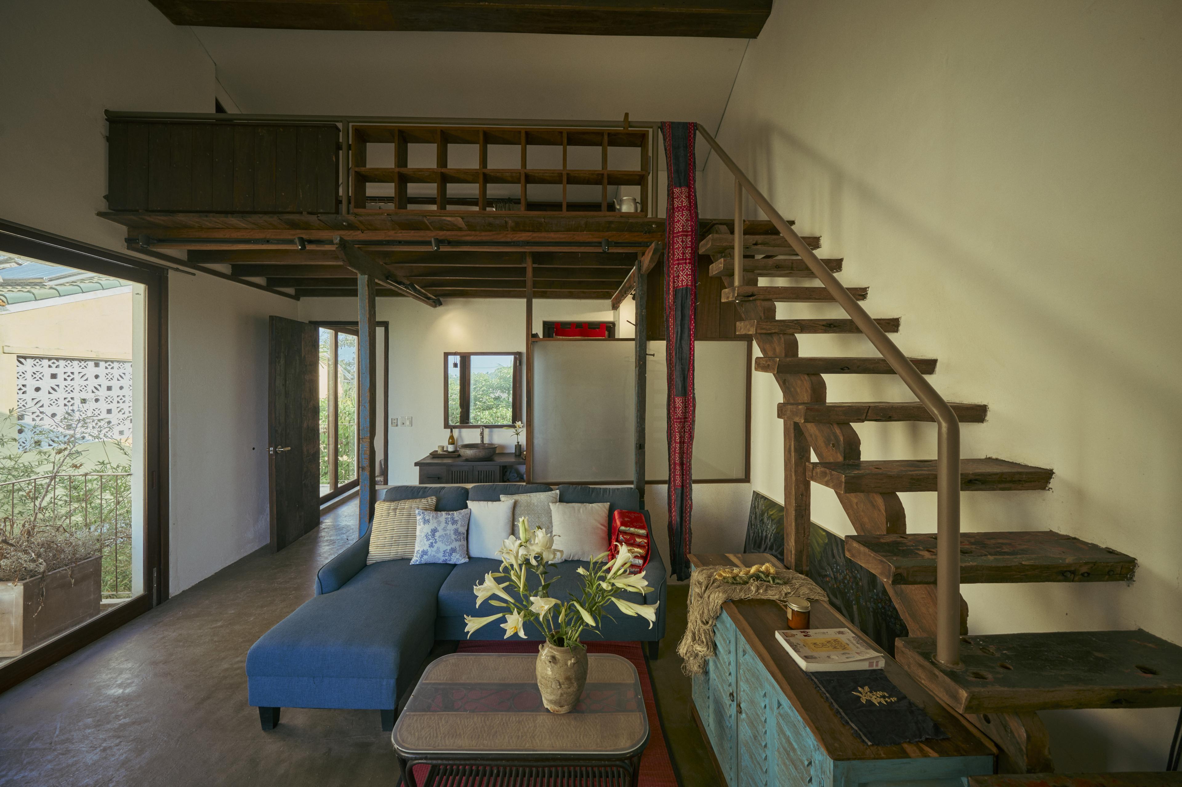 Artist Loft with reclaimed wood interiors