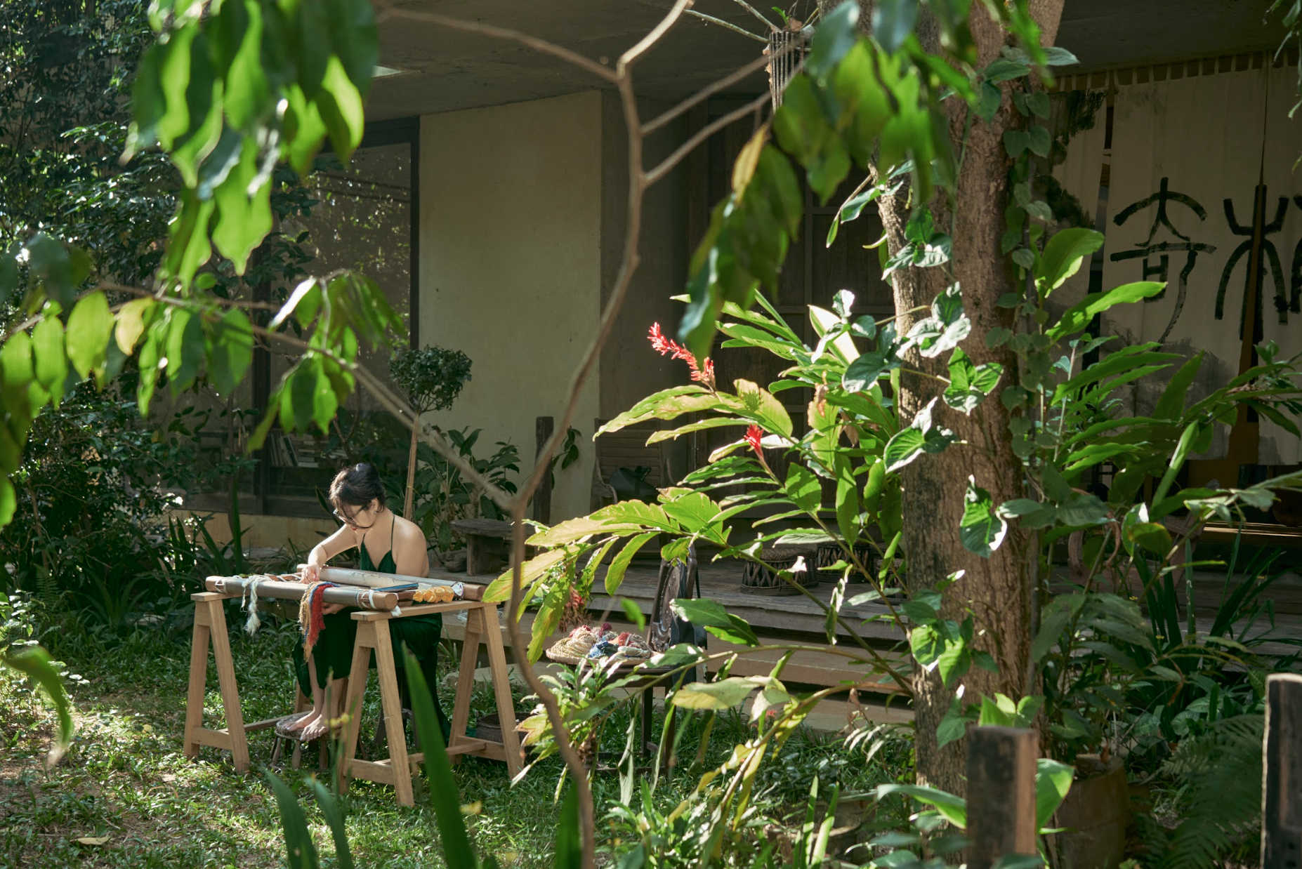 Artist in residence at Kyara